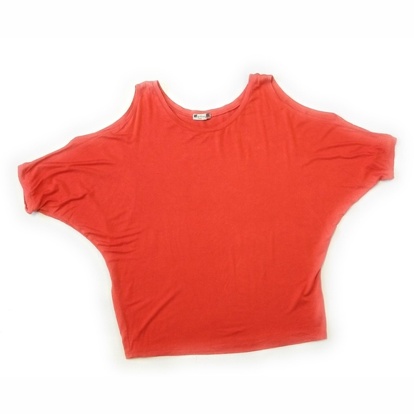 KUT FROM THE KLOTH Cold Shoulder Top Size L Large - Picture 4 of 8